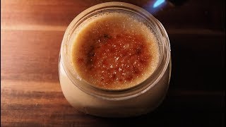 Crème brûlée de cafe sous vide / Sous vide Coffee Crème brûlée