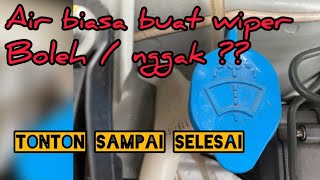 Cara mengisi cairan wiper || all new brio