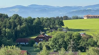 Bavarian Forest,Germany…Day & night view from our balcony