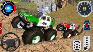 Off-road US Police Monster Truck Mud Race Motocross Impossible Android Gameplay Off-road Outlaws