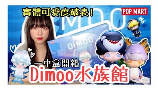 【盲盒開箱#33】Dimoo水族館來啦!!原來躺著趴著站著都可愛!/收了才知道他的小細節/dimoo aquarium series/popmart泡泡瑪特/ShirokiTV