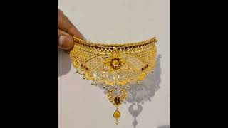 gold short set latest model all new collection unique model#shorts #viral#jewellery #viral#ytshorts