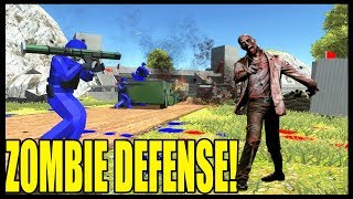 ZOMBIE WAVE DEFENSE! ~ Ravenfield: NEW UPDATE!