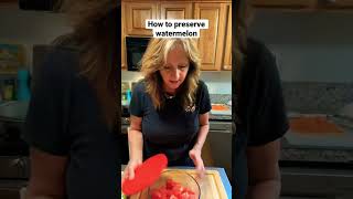 A great tip from mom about watermelon! #cooking #food #watermelon