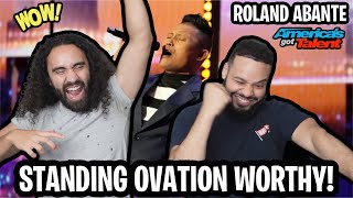 You won't believe Roland Abante's INCREDIBLE VOICE! | Auditions | AGT 2023 | Energetic Reaction!!!