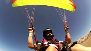 Paragliding Turkey - Babadag, Oludeniz, Full frontal to deep stall and spin   2014