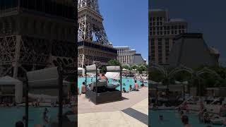 Paris Las Vegas Hotel Swimming Pool #youtubeshorts