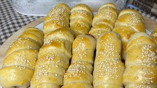 Сосиски в тесте /рецепт дрожжевого теста/sausages in dough/النقانق في العجين