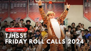 TJHSST Homecoming Friday Roll Calls 2024