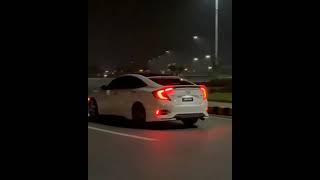 Civic RS turbo going smooth of Round About❤️