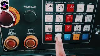 How to start cnc,vmc,HMC machine // how to remove vmc emergency alarm