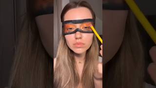 Tape eye makeup hack😍#makeup #eye makeup look#youtubeshorts #eyeshadow #shorts#ytshort #shortsfeed