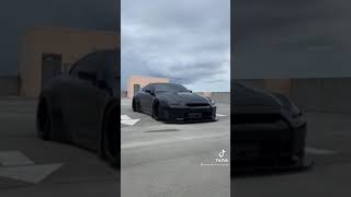 Blacked Nissan GTR R35