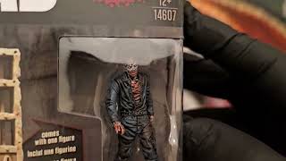 McFarlane Walking Dead Upper Prison Construction Building Set Unboxing