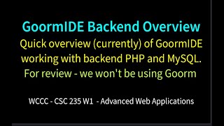 GoormIDE Backend Overview