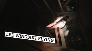 LED Wingsuit Flying: Dancer in the Dark 4K