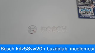 Bosch kdv58vw20n buzdolabı incelemesi