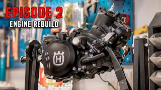 Awesome Two Stroke Engine Transformation | Te 125 SM Rebuild - Ep 2