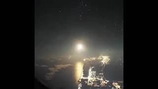 This breathtaking video shows a Falcon 9 launch viewed from airplane