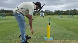 1st Archery session for the year.