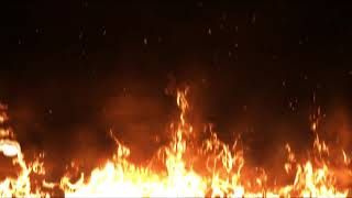 #Футаж огонь снизу экрана ◄4K•HD► #Footage fire from the bottom of the screen