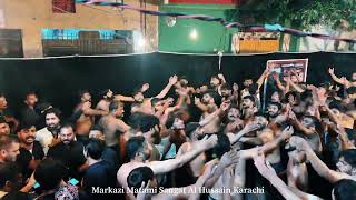 Shabbar Dey Janazay Tey | Markazi Matami Sangat Al Hussain | Karachi