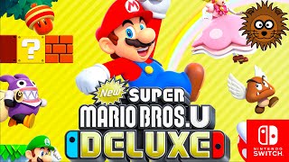 New Super Mario Bros U Deluxe en Español Latino: Juego Completo - Nintendo Switch