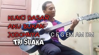 KUNCI DASAR AKU BUKAN JODOHNYA - TRI SUAKA, by Fahad