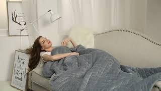 Weighted Blanket Relieve Anxiety Improve Sleeping