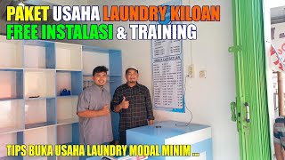 FREE INSTALASI & FREE TRAINING PAKET USAHA LAUNDRY KILOAN KABUPATEN KARAWANG JABAR MODAL 25 JUTAAN