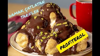 PROFİTEROL TARİFİ - ESKİ PASTACI BABAMIN MUHTEŞEM PROFİTEROL TARİFİ | homemade profiterole