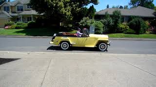 1949 Jeepster drive by