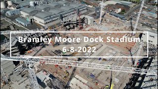 Bramley Moore Dock Stadium Update | DJI Mini 3 Pro | 4K Drone