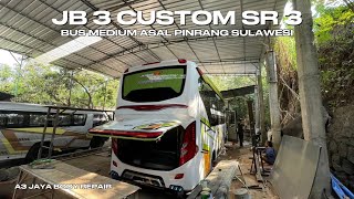 JETBUS 3 MEDIUM CUSTOM LEGACY SR 3 | A3 JAYA BODY REPAIR BUS