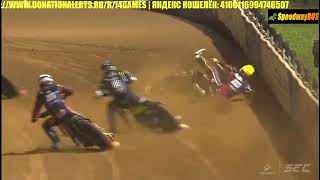 Sturz/Crash/Upadek Kacper Woryna (SEC Speedway) (ohne Ton)