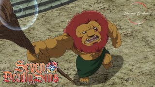 Derocchio VS Vaness & Hawk FULL FIGHT SCENE | Seven Deadly Sins | Nanatsu no Taizai