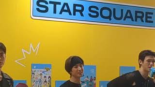 JUST B Intro @Star Square - KCON LA Day 3 Convention