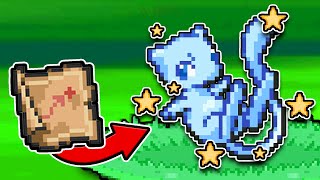 Shiny Hunting Mew in Pokémon Emerald | Old Sea Map Mystery Gift Event