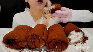 Bites Only Edible Chocolate Towel Crepe Rolls Oli Asmr