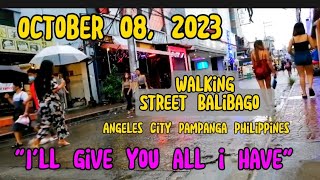 OCTOBER 08, 2023 WALKING STREET BALIBAGO ANGELES CITY PAMPANGA PHILIPPINES #touristspot