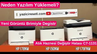 #hp 178NW 179FNW 150NW #yazıcı #reset | Yeni Görüntü Brimiyle Degistr | Atık Haznesi Değiştir