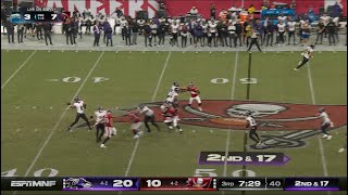 Lamar Jackson Launches a 49-Yard Bomb to Rashod Bateman for the TD! 🏈🔥