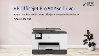 HP Officejet Pro 9025e Wireless Setup | Printer installation | Wi-Fi setup | Unboxing