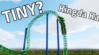 Kingda Ka but TINY! | No Limits 2