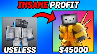 BASIC To SOLAR FLARE TV MAN In 30 Minutes! (Toilet Tower Defense)