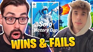 Solo Victory Cup Wins & Fails - Pilat, Asian Jeff, Clix, Reet | AussieAntics Highlights