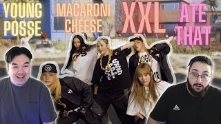 Non Kpop Fan First Time Listening to YOUNG POSSE - MACARONI CHEESE, XXL, ATE THAT MV REACTION