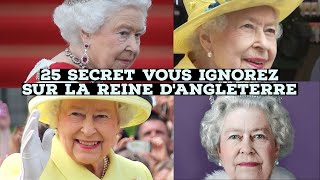 25 #secret vous ignorez sur la #reine #Elizabeth II #d'Angleterre