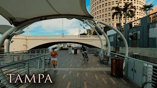 Downtown Tampa Riverwalk | Morning City Ambience