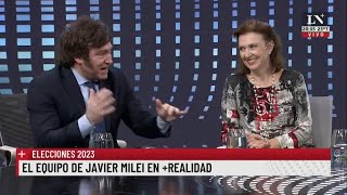 "Bullrich podría ser mi ministra de seguridad" Javier Milei presenta a su equipo- 08/06/23